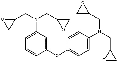 四缩水甘油基-3,4'-二氨基二苯醚 结构式