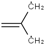 2-methylene-1,3-propanediyl radical Structure