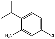 5-Chloro-2-(propan-2-yl)aniline Struktur