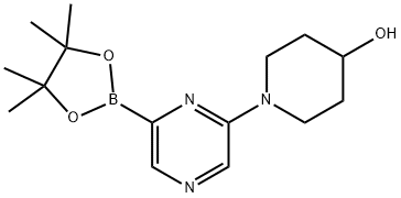 1310404-25-1 6-(4-HYDROXYPIPERIDIN-1-YL)PYRAZINE-2-BORONIC ACID PINACOL ESTER