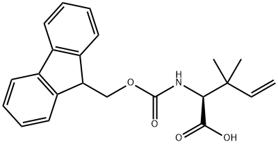 (2S)-2-({[(9H-fluoren-9-yl)methoxy]carbonyl}amino)-3,3-dimethylpent-4-enoic acid|(S)-2-((((9H-芴-9-基)甲氧基)羰基)氨基)-3,3-二甲基戊-4-烯酸