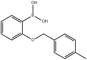 Boronic acid, B-[2-[(4-methylphenyl)methoxy]phenyl]- Struktur