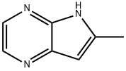 6-Methyl-5H-pyrrolo[3,2-b]pyrazine 结构式