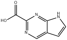 7H-pyrrolo[2,3-d]pyrimidine-2-carboxylic acid Structure