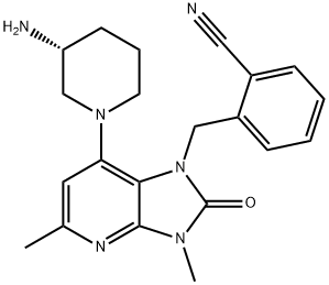 イミグリプチン 化学構造式