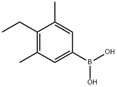 4-Ethyl-3,5-dimethylphenylboronic acid Structure