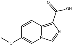 6-methoxyimidazo[1,5-a]pyridine-1-carboxylic acid 结构式
