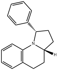 (1S,3aS)-1-phenyl-1,2,3,3a,4,5-hexahydropyrrolo[1,2-a]quinoline Structure
