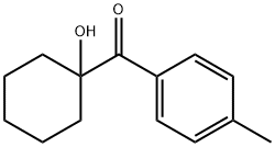 1-hydroxycyclohexyl-(4-methylphenyl)-methanone Struktur