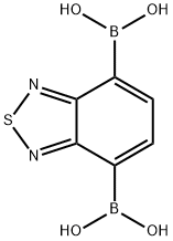 2,1,3-Benzothiadiazole-4,7-diboronic acid Struktur