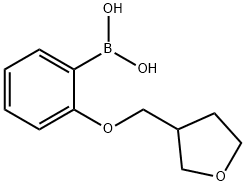 [2-(oxolan-3-ylmethoxy)phenyl]boronic acid Structure