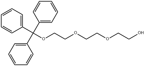 Ethanol, 2-[2-[2-(triphenylmethoxy)ethoxy]ethoxy]- Structure