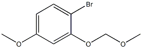 1-溴-4-甲氧基-2-(甲氧基甲氧基)苯, 133730-24-2, 结构式