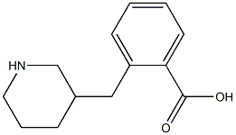 Benzoic acid, 2-(3-piperidinylmethyl)-,1337323-07-5,结构式