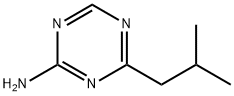 4-(iso-Butyl)-1,3,5-triazin-2-amine Struktur