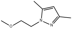1-(2-methoxyethyl)-3,5-dimethyl-1H-pyrazole,1341388-28-0,结构式