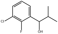 1-(3-chloro-2-fluorophenyl)-2-methylpropan-1-ol,1342008-56-3,结构式