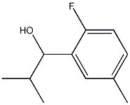 1343177-34-3 1-(2-fluoro-5-methylphenyl)-2-methylpropan-1-ol