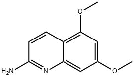 5,7-dimethoxyquinolin-2-amine Structure