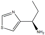 (1R)-1-(1,3-THIAZOL-4-YL)PROPAN-1-AMINE Struktur