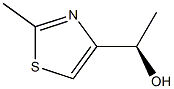 (1R)-1-(2-甲基-1,3-噻唑-4-基)乙-1-醇 结构式