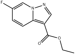 ethyl 6-fluoropyrazolo[1,5-a]pyridine-3-carboxylate, 1352625-27-4, 结构式