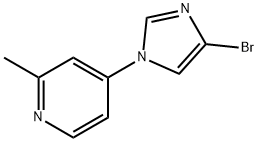 4-Bromo-1-(2-methyl-4-pyridyl)imidazole|