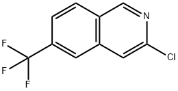 3-chloro-6-(trifluoromethyl)isoquinoline Structure