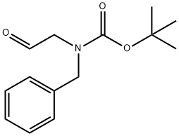 tert-butyl benzyl(2-oxoethyl)carbamate Struktur
