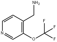 [3-(trifluoromethoxy)pyridin-4-yl]methanamine Structure