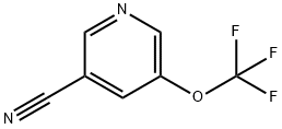 5-(TRIFLUOROMETHOYL)NICOTINONITRILE,1361849-18-4,结构式