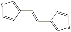 (E)-1,2-di(thiophen-3-yl)ethene Struktur