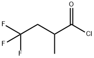 2-Methyl-4,4,4-trifluorobutyryl chloride, 136564-78-8, 结构式