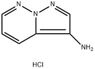 pyrazolo[1,5-b]pyridazin-3-amine hydrochloride Struktur