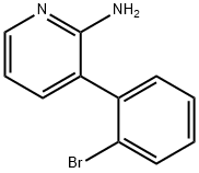 3-(2-BROMOPHENYL)PYRIDIN-2-AMINE,1368226-37-2,结构式