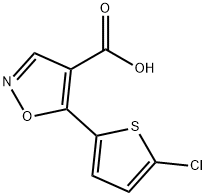 1368489-92-2 5-(5-氯噻吩-2-基)-1,2-噁唑E-4-羧酸