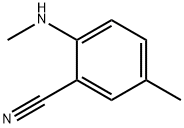 5-Methyl-2-methylamino-benzonitrile Struktur