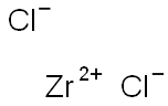 ジルコニウム(II)ジクロリド 化学構造式