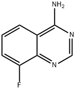 4-AMINO-8-FLUOROQUINAZOLINE 化学構造式