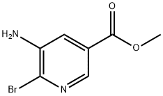 methyl 5-amino-6-bromonicotinate Struktur