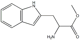 methyl 2-amino-3-(1H-indol-2-yl)propanoate Struktur