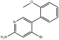 2-Amino-4-bromo-5-(2-methoxyphenyl)pyridine|
