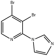 1381941-59-8 3,4-Dibromo-2-(imidazol-1-yl)pyridine