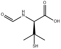 Formyl D-Penicillamine Structure