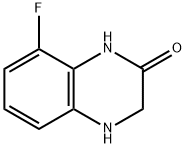 8-fluoro-1,2,3,4-tetrahydroquinoxalin-2-one Struktur