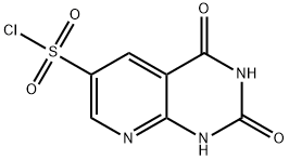 2,4-二氧代-1H,2H,3H,4H-吡啶并[2,3-D]嘧啶-6-磺酰氯,1384431-51-9,结构式