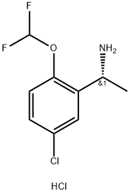 1384435-42-0 (1R)-1-[5-氯-2-(二氟甲氧基)苯基]乙烷-1-胺盐酸