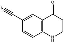 4-Oxo-1,2,3,4-tetrahydroquinoline-6-carbonitrile Structure