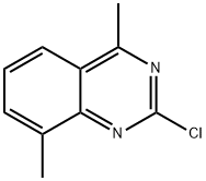 2-chloro-4,8-dimethylquinazoline 化学構造式