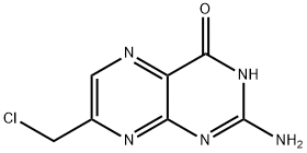 2-Amino-7-(chloromethyl)pteridin-4(1H)-one Structure